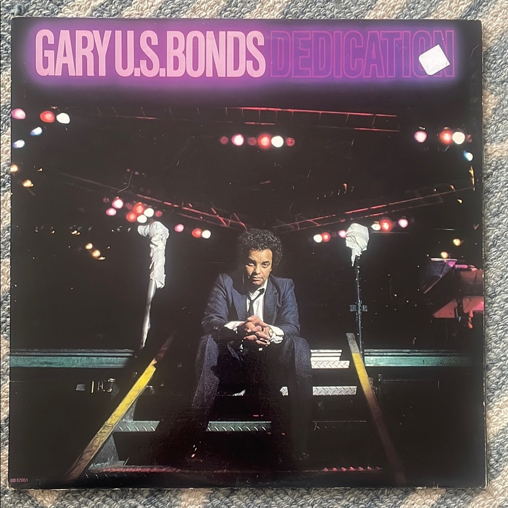 3/$25 Gary U.S. Bonds Dedication Vintage Vinyl Record 1981